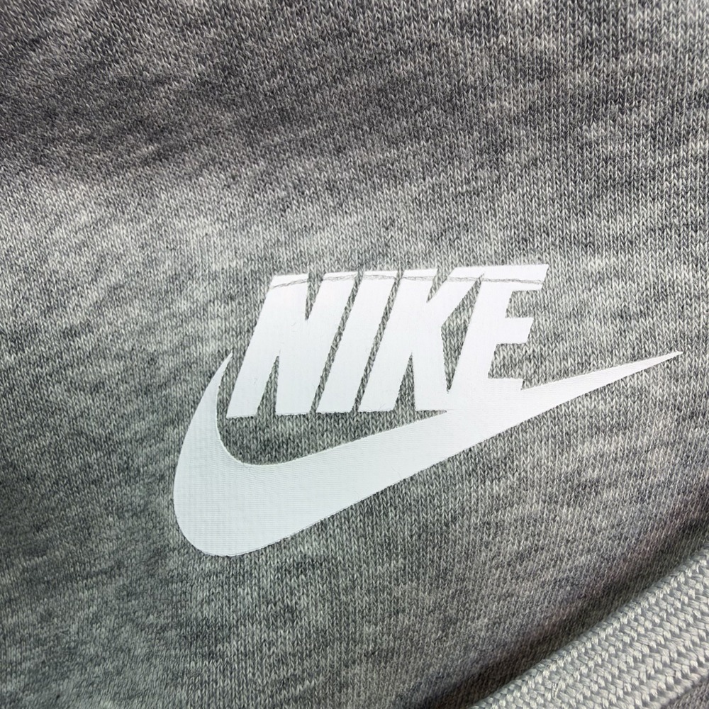 Nike Michigan Wolverines Mens M Gray Pullover Hoodie Big M NCAA College - Picture 11 of 13